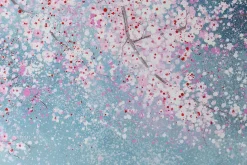 XXL Öl Gemälde 'Pastel Blossoms' | Handgemaltes Unikat