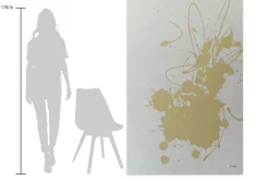 XXL Öl Gemälde 'Pastel Creation' | Handgemaltes Unikat