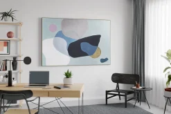 XXL Öl Gemälde 'Pastel Droplets ' | Handgemaltes Unikat