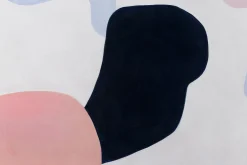 XXL Öl Gemälde 'Pastel Footsteps' | Handgemaltes Unikat