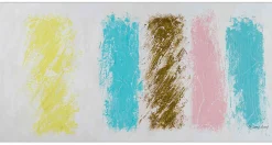 XXL Öl Gemälde 'Pastel Swatches' | Handgemaltes Unikat