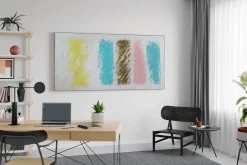 XXL Öl Gemälde 'Pastel Swatches' | Handgemaltes Unikat