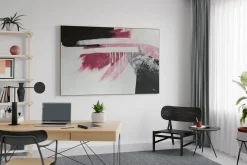 XXL Öl Gemälde 'Pinke Symphonie' | Handgemaltes Unikat