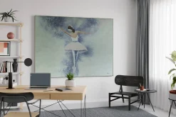 XXL Öl Gemälde 'Pirouette Perfection' | Handgemaltes Unikat