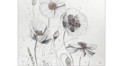 XXL Öl Gemälde 'Poppy Paradise' | Handgemaltes Unikat