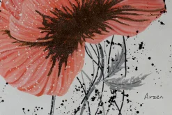 XXL Öl Gemälde 'Poppy Poesy' | Handgemaltes Unikat