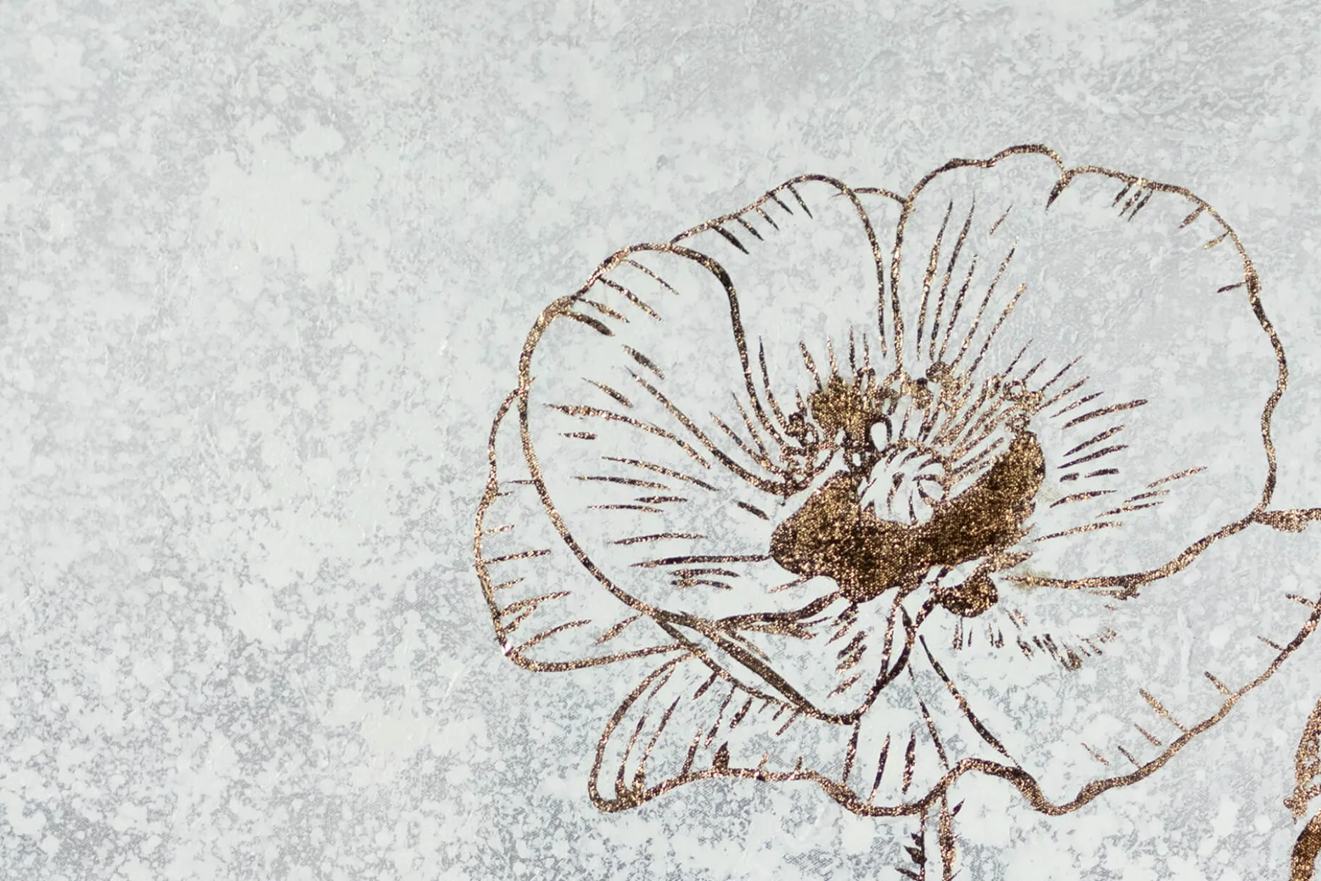 XXL Öl Gemälde 'Poppy Power' | Handgemaltes Unikat