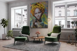 XXL Öl Gemälde 'Powerful Beauty' | Handgemaltes Unikat