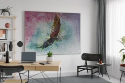 XXL Öl Gemälde 'Power of the Eagle' | Handgemaltes Unikat