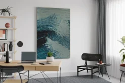 XXL Öl Gemälde 'Power of the Ocean' | Handgemaltes Unikat