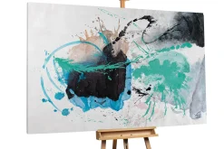 XXL Öl Gemälde 'Precipitating Colours' | Handgemaltes Unikat