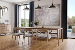 XXL Öl Gemälde 'Pretty Petals' | Handgemaltes Unikat
