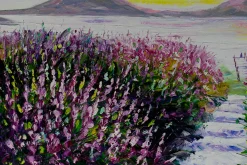 XXL Öl Gemälde 'Purple Dream' | Handgemaltes Unikat