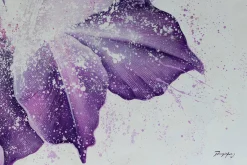 XXL Öl Gemälde 'Purple Finery' | Handgemaltes Unikat