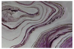 XXL Öl Gemälde 'Purple Magic' | Handgemaltes Unikat