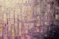 XXL Öl Gemälde 'Purple Panels' | Handgemaltes Unikat
