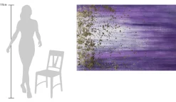 XXL Öl Gemälde 'Purple Path' | Handgemaltes Unikat