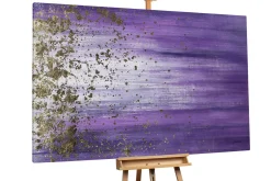 XXL Öl Gemälde 'Purple Path' | Handgemaltes Unikat