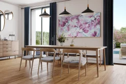 XXL Öl Gemälde 'Purple Poesy' | Handgemaltes Unikat