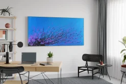 XXL Öl Gemälde 'Purple Sensation' | Handgemaltes Unikat