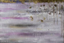 XXL Öl Gemälde 'Purple Sundown' | Handgemaltes Unikat