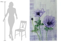 XXL Öl Gemälde 'Purple Velvet' | Handgemaltes Unikat