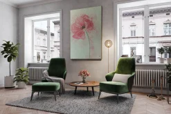 XXL Öl Gemälde 'Queen Poppy' | Handgemaltes Unikat