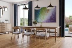 XXL Öl Gemälde 'Rainbow Rush' | Handgemaltes Unikat