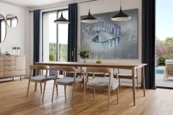 XXL Öl Gemälde 'Rainbow Teeth' | Handgemaltes Unikat