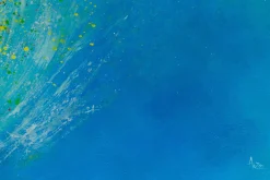 XXL Öl Gemälde 'Rainbow Wave' | Handgemaltes Unikat