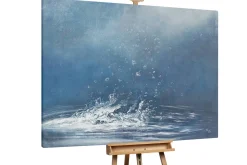 XXL Öl Gemälde 'Rainy Moment' | Handgemaltes Unikat