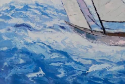 XXL Öl Gemälde 'Rauschen der See' | Handgemaltes Unikat