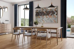XXL Öl Gemälde 'Rectangle Composition' | Handgemaltes Unikat