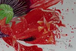 XXL Öl Gemälde 'Red Magnificence' | Handgemaltes Unikat