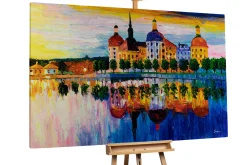 XXL Öl Gemälde 'Reflection of Glory' | Handgemaltes Unikat