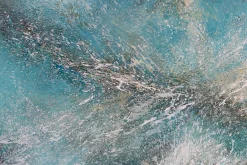 XXL Öl Gemälde 'Reflektion des Wassers' | Handgemaltes Unikat