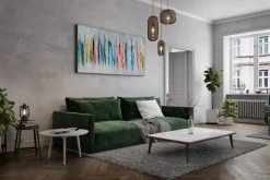 XXL Öl Gemälde 'Reflexive Light' | Handgemaltes Unikat