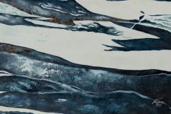 XXL Öl Gemälde 'Rhythm of the Waves' | Handgemaltes Unikat