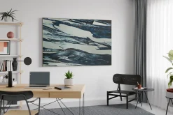XXL Öl Gemälde 'Rhythm of the Waves' | Handgemaltes Unikat