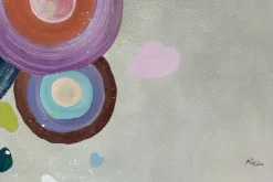 XXL Öl Gemälde 'Rings of Color' | Handgemaltes Unikat