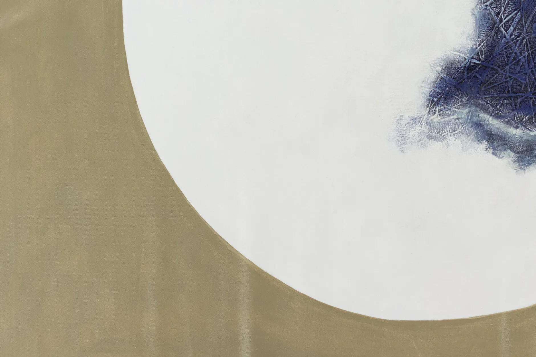 XXL Öl Gemälde 'Rising Eclipse' | Handgemaltes Unikat