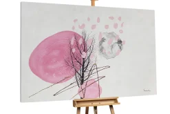 XXL Öl Gemälde 'Rosa Himmelglühen' | Handgemaltes Unikat