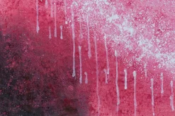 XXL Öl Gemälde 'Rosenrot' | Handgemaltes Unikat