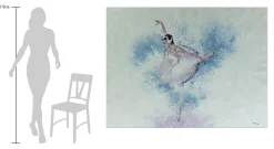 XXL Öl Gemälde 'Russian Ballet' | Handgemaltes Unikat