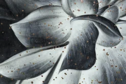 XXL Öl Gemälde 'Samtblüte' | Handgemaltes Unikat