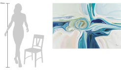 XXL Öl Gemälde 'Sanfter Charakter' | Handgemaltes Unikat