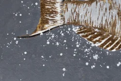 XXL Öl Gemälde 'Schimmern des Ozeans' | Handgemaltes Unikat