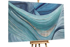 XXL Öl Gemälde 'Schleiertanz' | Handgemaltes Unikat