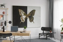 XXL Öl Gemälde 'Schmetterling der Nacht' | Handgemaltes Unikat