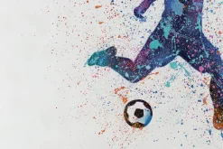 XXL Öl Gemälde 'Score a Goal' | Handgemaltes Unikat